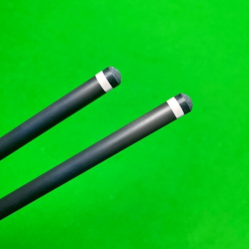 Low Deflection Carbon Cue Shaft Protaper Cue Shaft 12.4mm White Juma Ferrules Pool Shaft