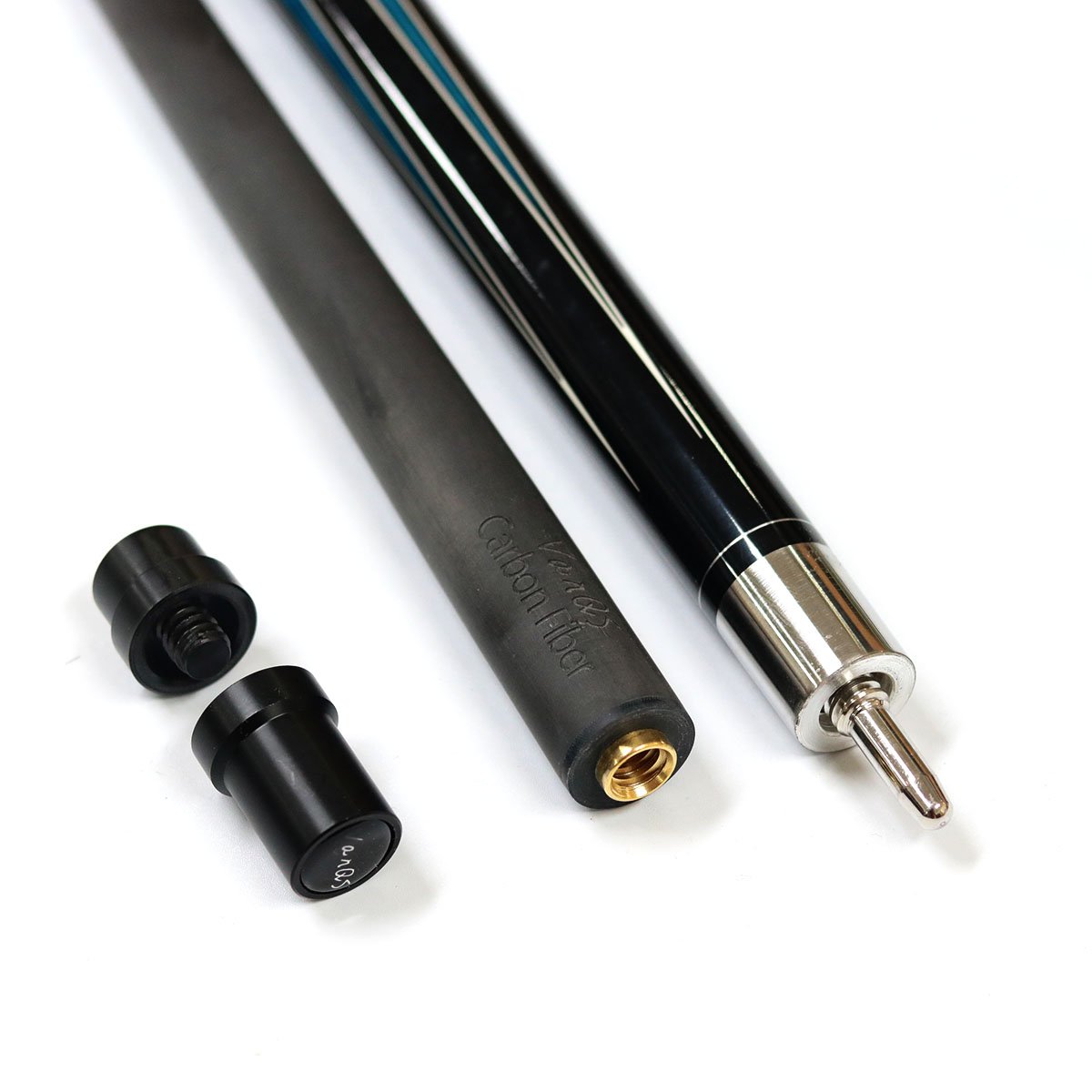 Hot Sell High-tech Handmade Uni-lock Joint Carbon Shaft Pool Cue With Cue Bag