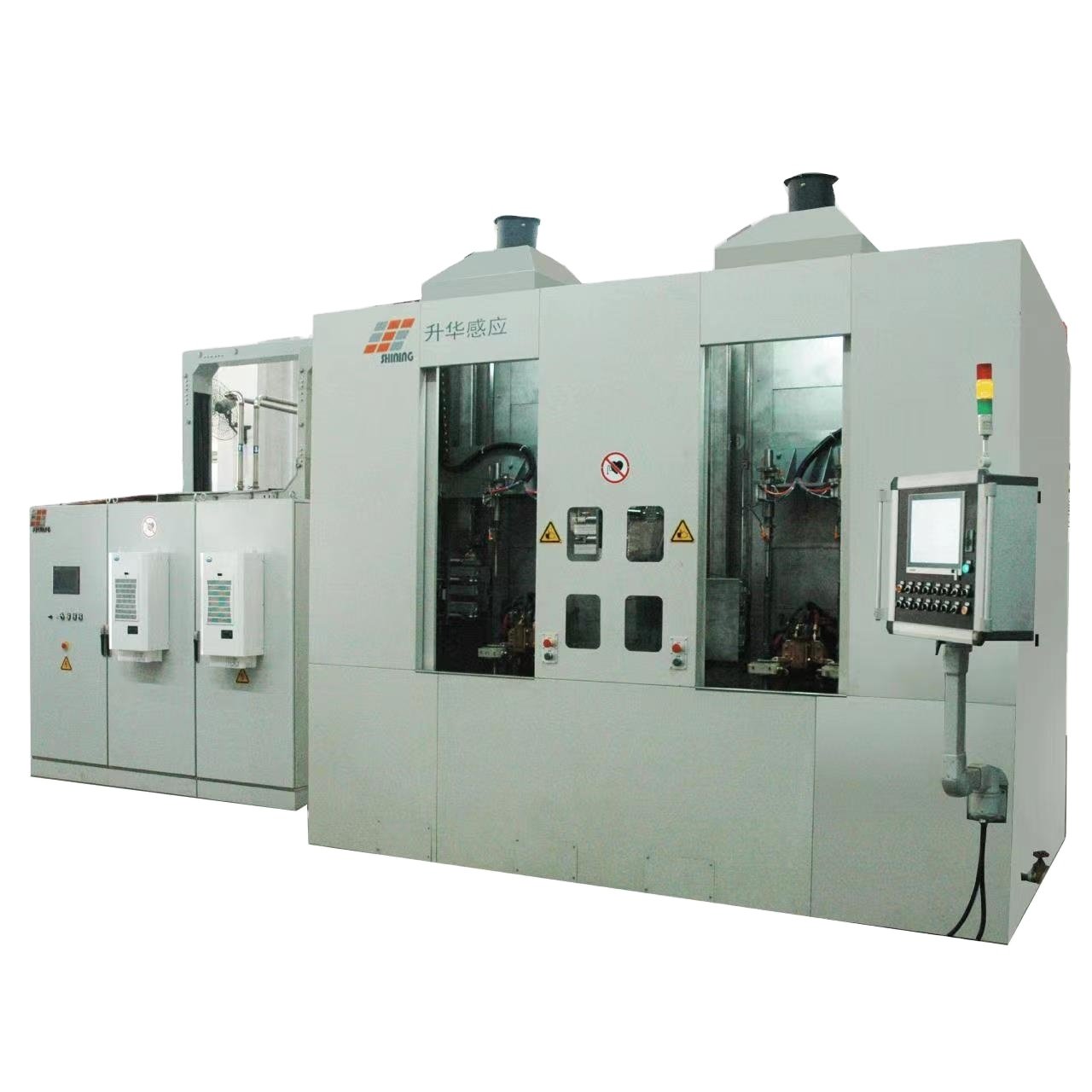 Shining Hardening Machine Dual Station Full Digital Control System Vertical Machine Induction Quenching Machine