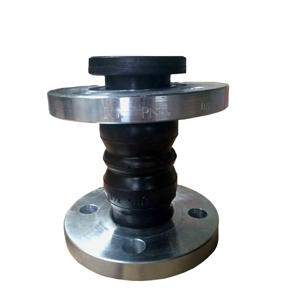 Double Ball Rubber Expansion Joints Coupling Stainless Steel JGD Silicone Pipe Fitting Steam Rotary Joint Flange 3 Years Equal