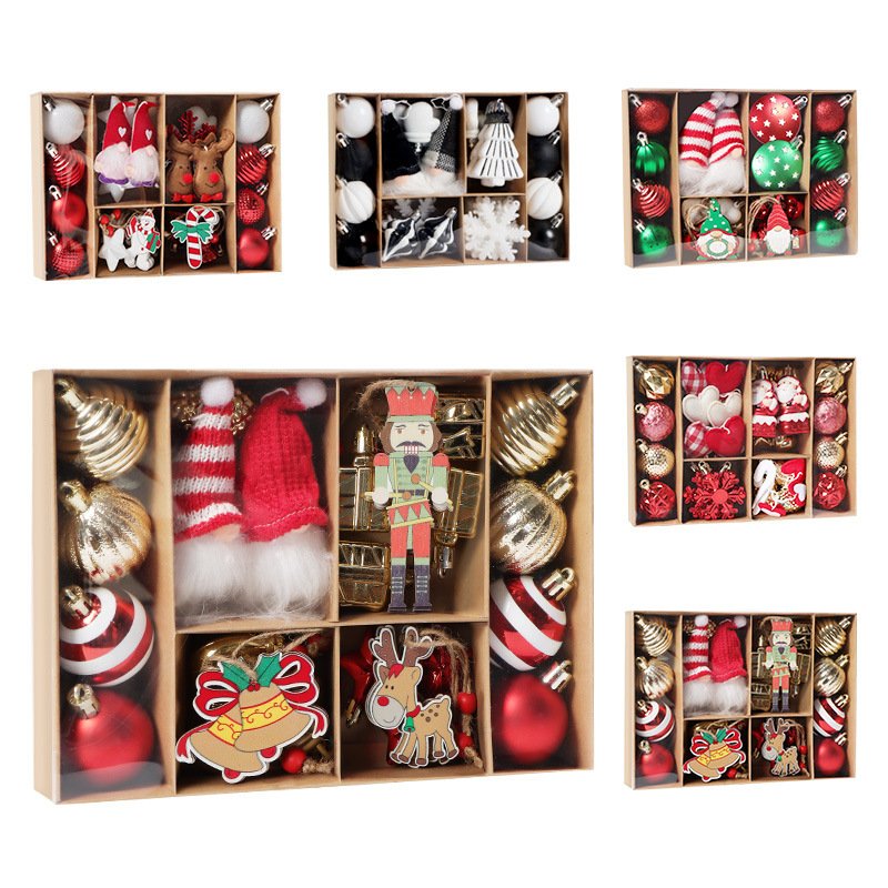 Christmas Balls Ornaments Set for Christmas Tree Decor Holiday Wedding Party Decoration Vietnam Supplier Wholesale