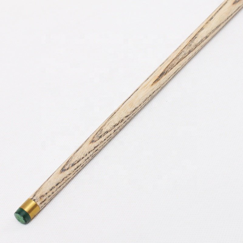 TQG-JX-046 Three-Quarters Stainless Steel Carbon Maple White Wax Wood Billiards Cue Snooker Pool Cue 57 Inches Blended Ebony