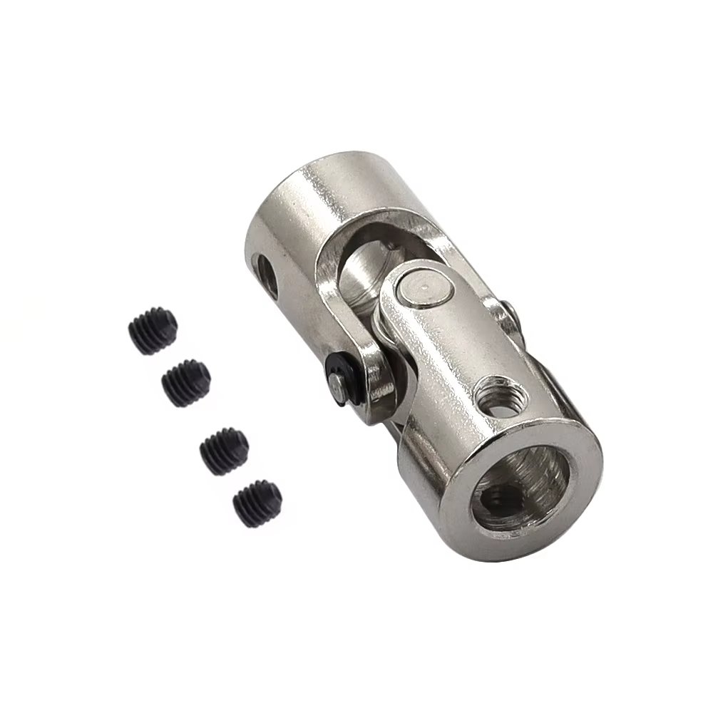 RC Boat Car Shaft Coupler Metal Cardan Joint Motor Connector Universal Joint Coupling Gimbal 2/2.3/3/3.17/4/5/6/8/10/12mm
