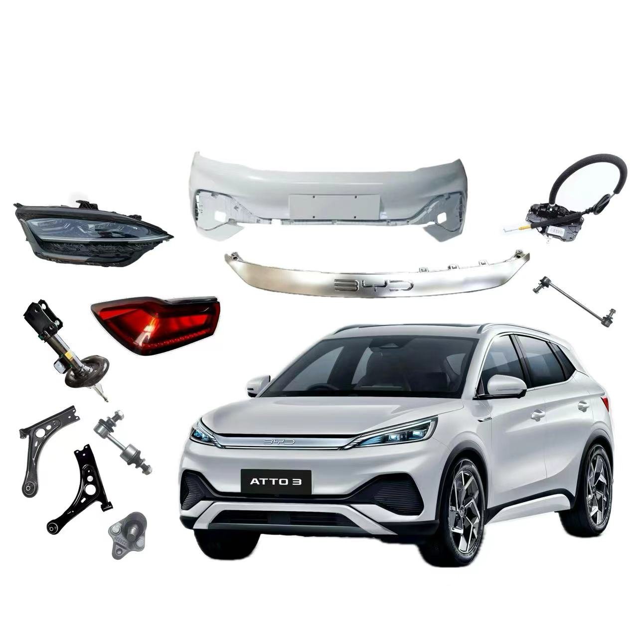 Car Lower Arm for BYD Yuan Plus SC2E-2904500A for BYD ATTO3 Parts