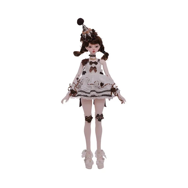 Lena 1/4 BJD Doll Shugafairy's Mini Lolita Style Birthday Toy Resin Ball Jointed Bariy Body with Big Chest for Girls