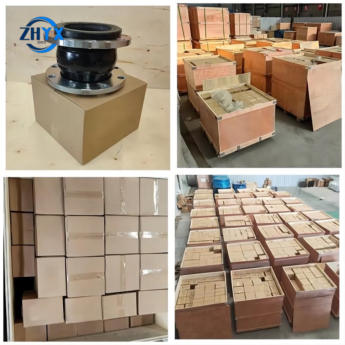 ASME JIS Standard Corrosion Resistant DN32 Pressure Ring Flexible Iron Rubber Expansion Joint for Water Oil Air Plumbing