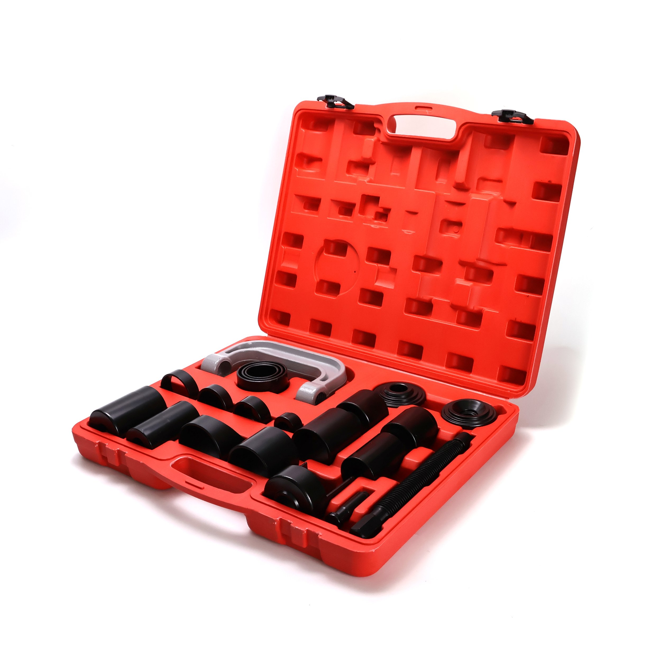 001 Heavy Duty Ball Joint Press & U Joint Removal Tool Kit, 21 PcsTool Kit For Most 2WD And 4WD Carswith 4x4 Adapters