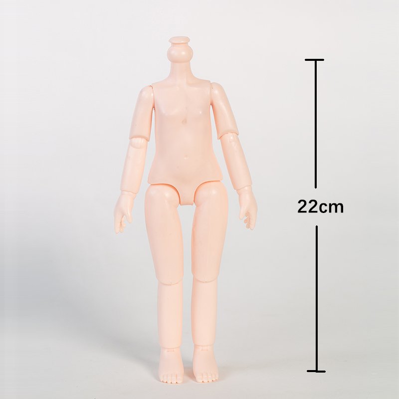 1/4 BJD Doll Body Ball Jointed SD Dolls 15 Joints Move DIY Doll
