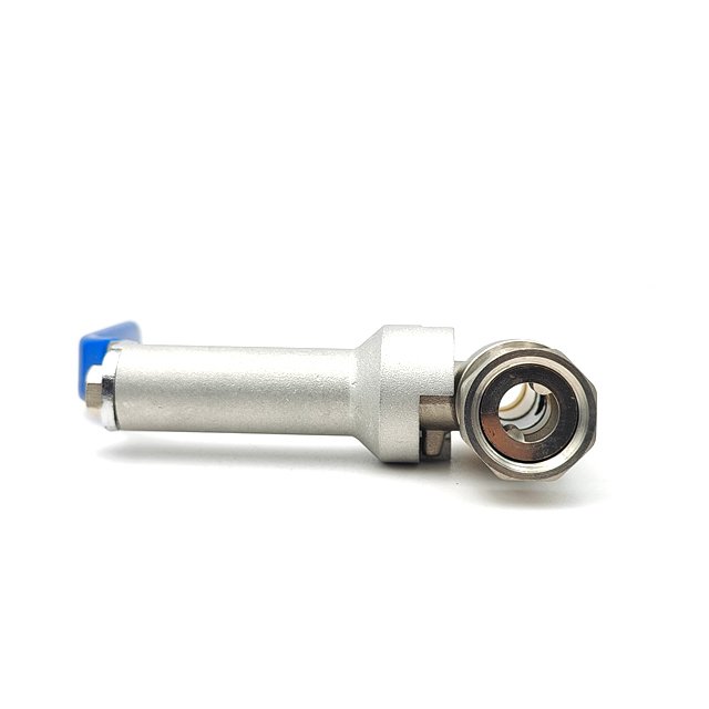 BH Press Brass Ball Valve with Long Neck Joint End and Press End