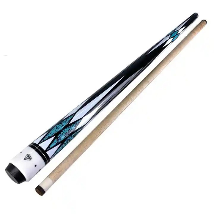 Factory Direct Stock American Billiard Cues 1/2 Two-section Billiard Cues Chinese Nine-ball Solid Wood Billiard Cues