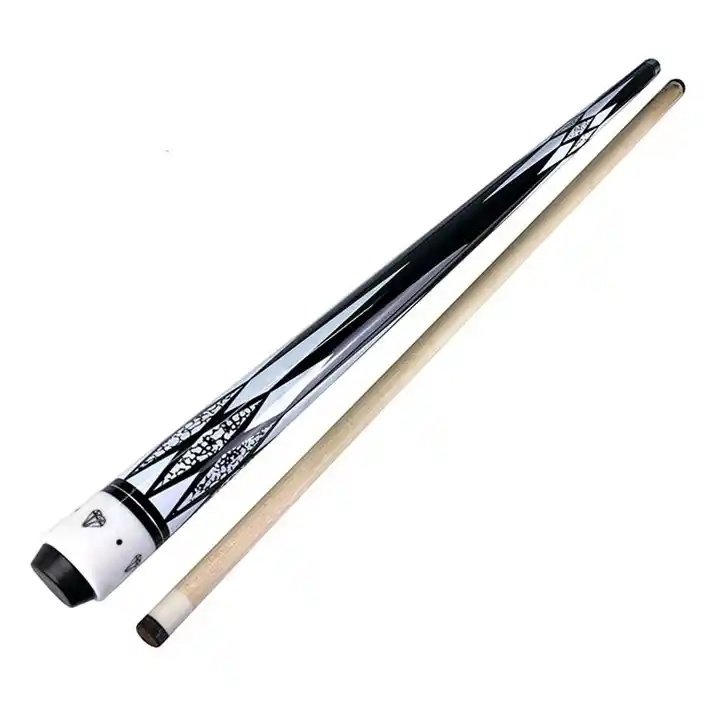 Factory Direct Stock American Billiard Cues 1/2 Two-section Billiard Cues Chinese Nine-ball Solid Wood Billiard Cues