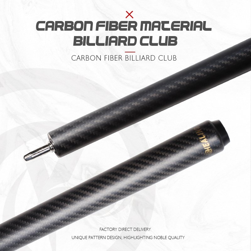 OK HEALING 1/2 T700 Carbon Fiber Billiard Cue 12.4mm Pool Cue Stick 18-20OZ Professional Pool Cue