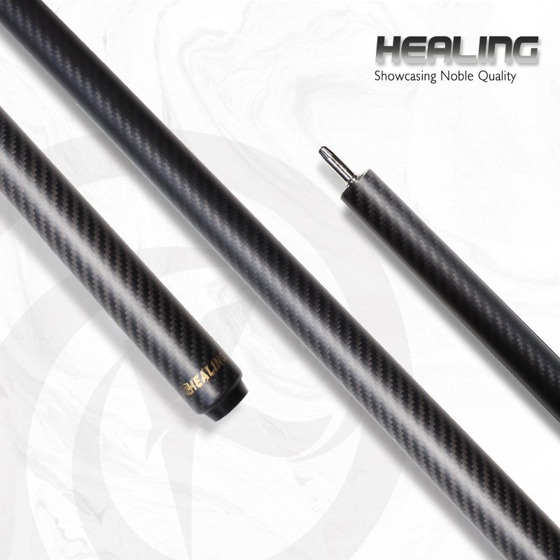 OK HEALING 1/2 T700 Carbon Fiber Billiard Cue 12.4mm Pool Cue Stick 18-20OZ Professional Pool Cue