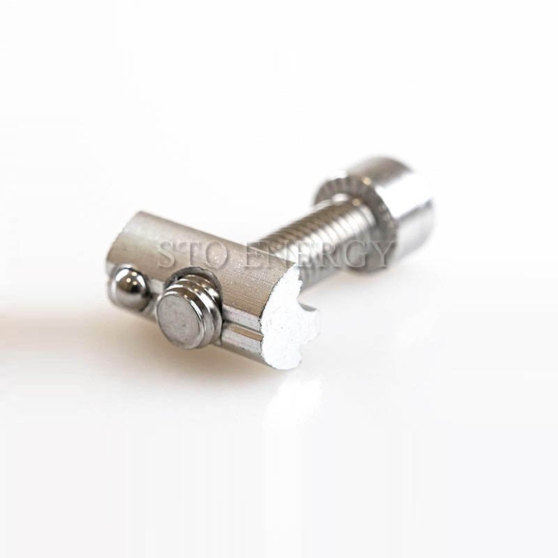 T-Mutter Nutenstein Nut Aluminum M8 Slide Nut Solar Slot Nut for Solar Mounting Bracket