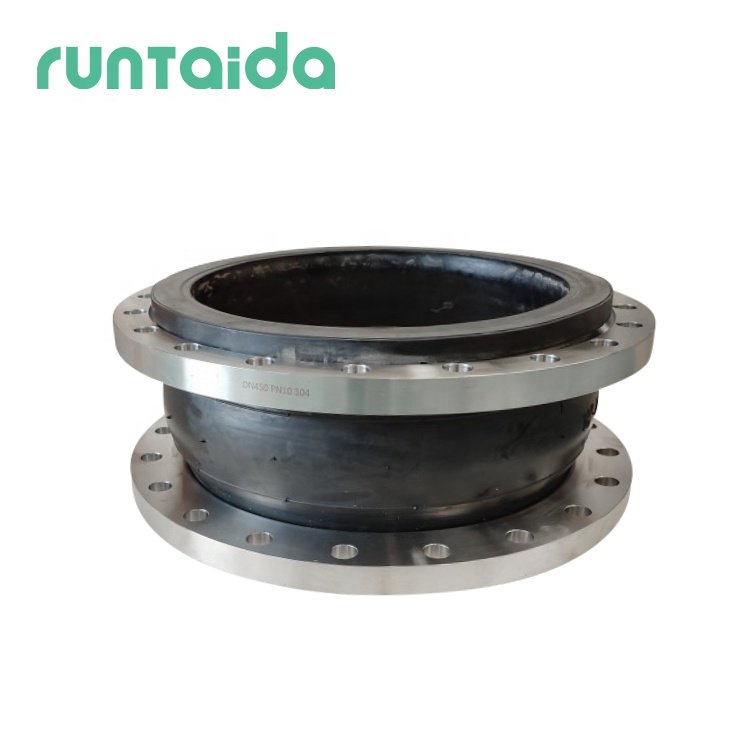 3 Inch 6 Inch DIN Nbr Ball Bellows Carbon Steel Flange Flexible Connector Rubber Expansion Joint