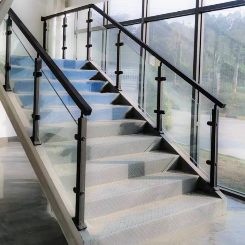 Outdoor Handrails Galvanized Stainless Steel Pipe Ball Joint Stanchions Balustrades & Handrails