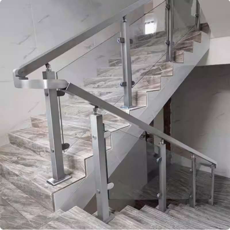 Outdoor Handrails Galvanized Stainless Steel Pipe Ball Joint Stanchions Balustrades & Handrails