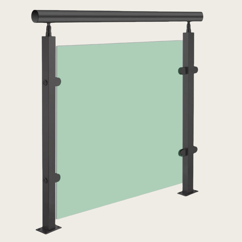 Outdoor Handrails Galvanized Stainless Steel Pipe Ball Joint Stanchions Balustrades & Handrails