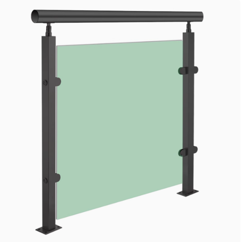 Outdoor Handrails Galvanized Stainless Steel Pipe Ball Joint Stanchions Balustrades & Handrails