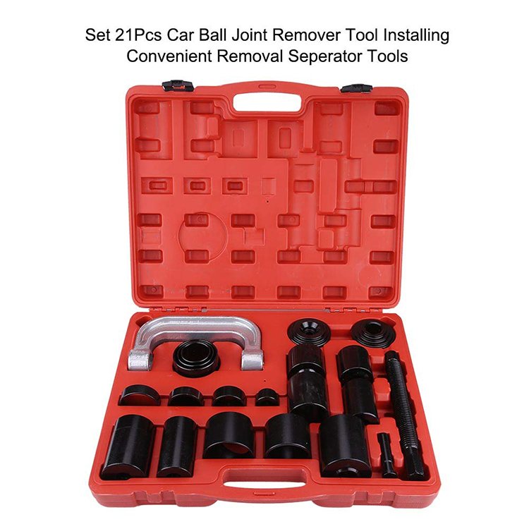 21pc Universal Ball Joint Separator 4*4 Master Adaptor Removal Service Kit