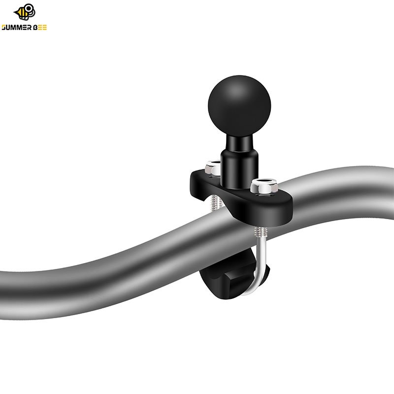 Summer Bee 1inch Ball Head Mount 25mm 1" Ball Joint Motorcycle Mobile Phone Holder Carplay/Displayer/Screen Base U Handlebar