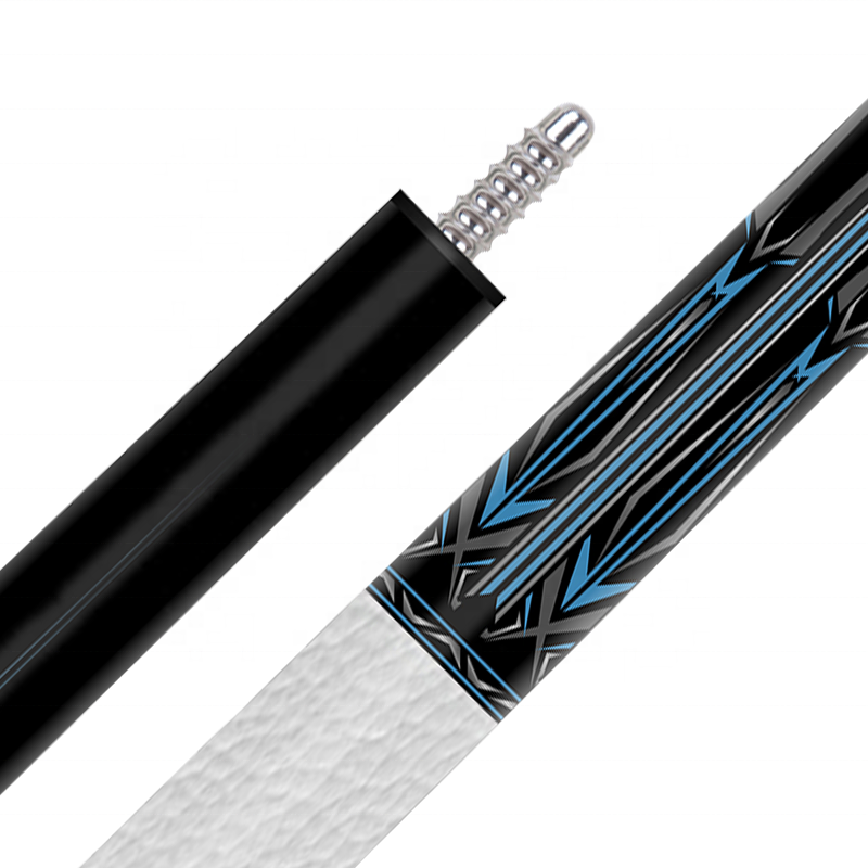 TQG-LC-C10 Billiards Cue 1/2 Split 12..5mm Maple Butt with Multiple Snooker Joint and Marking Carbon Fiber Pool Cue