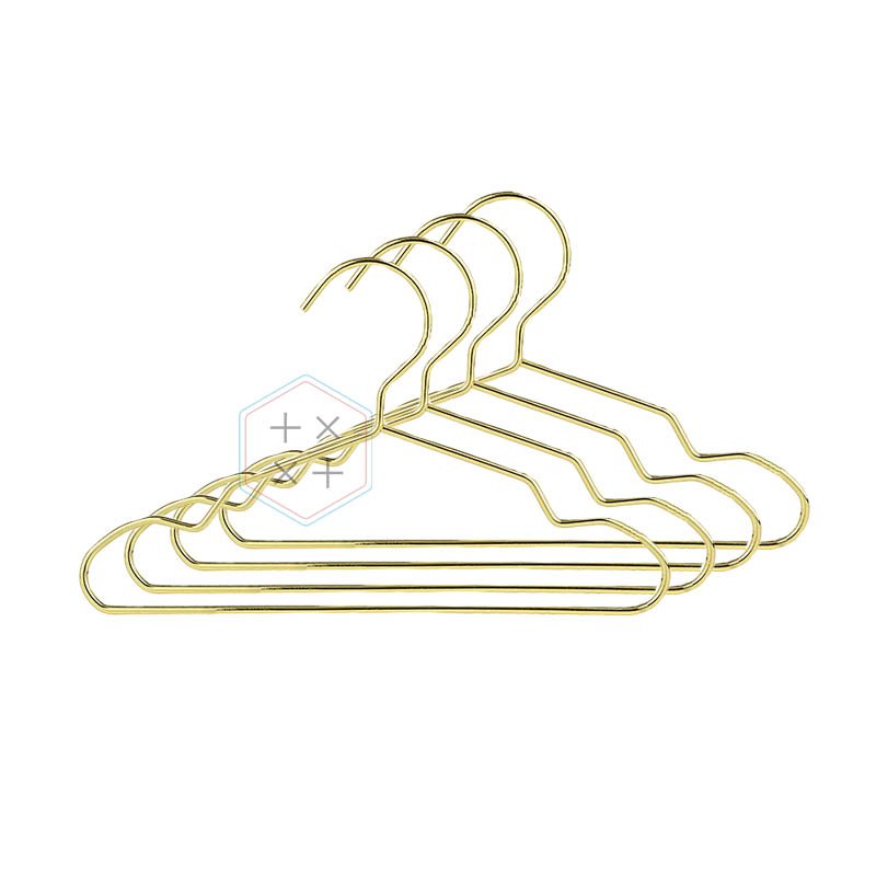 15 cm Gold Metal Wire 18 Inch Girl Toy Doll Clothes Hangers