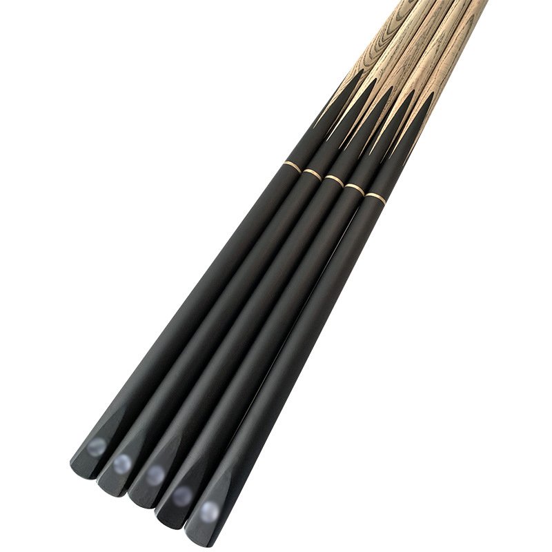 Snooker Ebony Four-side Inlay Cues in 9-10mm High Quality Pool Cue Sticks Mini Extension Can Customize China with 15cm 9mm;10mm