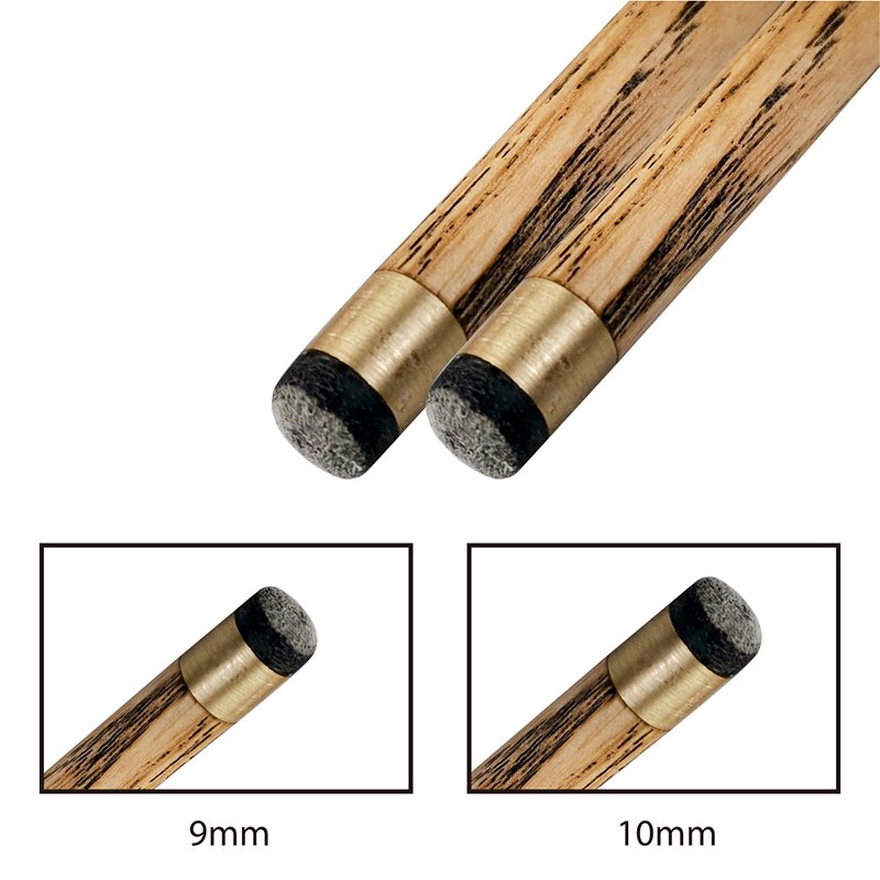 Snooker Ebony Four-side Inlay Cues in 9-10mm High Quality Pool Cue Sticks Mini Extension Can Customize China with 15cm 9mm;10mm