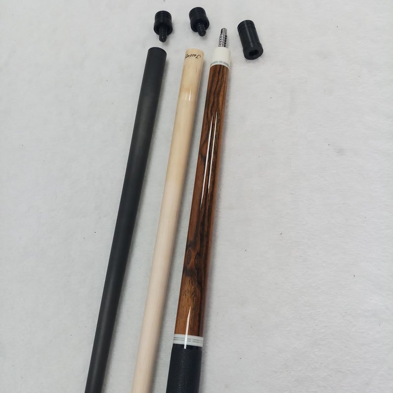New Jassinry Pool Cues 58inch+13mm Tip Size Golden Ebony Billiard Cues Stick for American with Carbon Shaft and Cue Extension