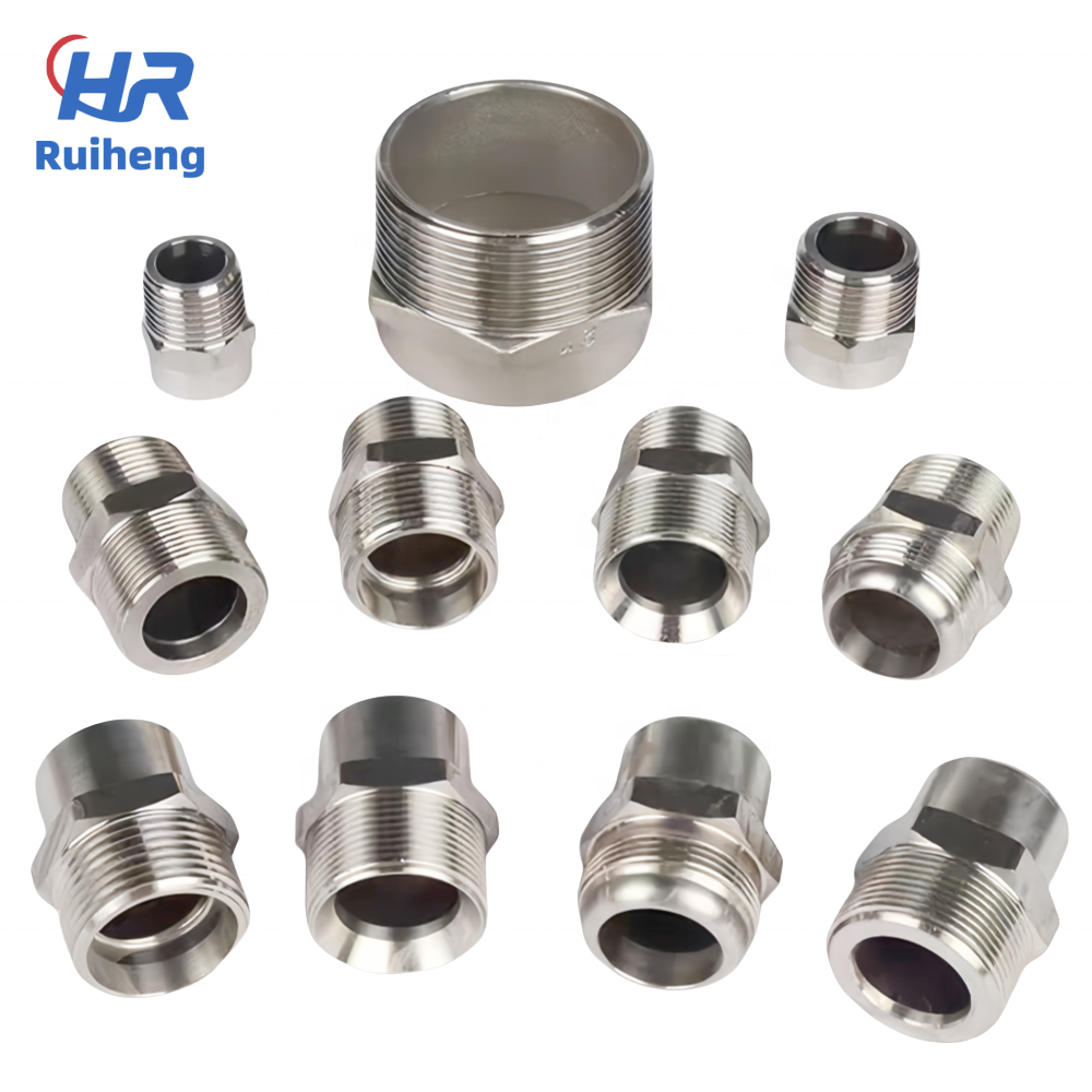 Hose Adapter Fitting Insert Drawing Hydraulic Insert Hose Adapter Ferrule Hose Stainless Steel Fittings