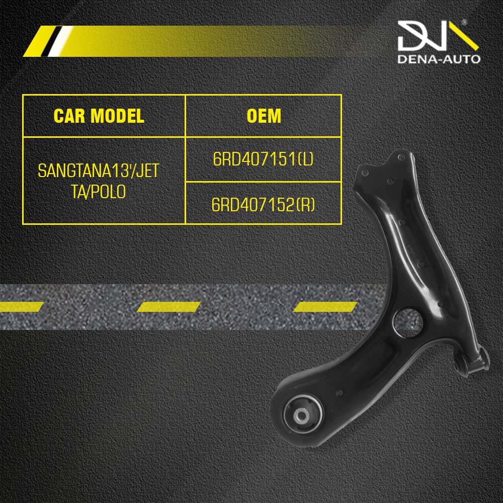 Factory Price Auto Part Control Arm Ball Joint Arm Bushing ForVolkswagen VWJetta/polo/santana-13 Oem 6RD407151 6RD407152