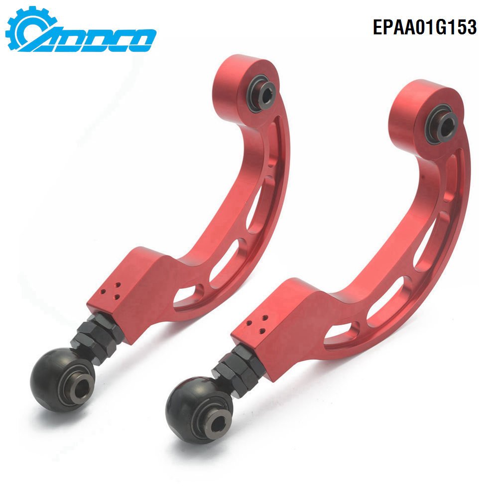 ADDCO Adjustable Aluminum Camber Kit for VW Gti MK5/MK6/MK7/MK8 Golf TIGUAN Rear Arms - Pair EPAA01G153-V