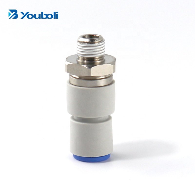 YBL SMC Type High-speed Rotating Tracheal Joint KSH 04/06/08/10/12-M5/M6/01/02/03/04S KSH Rotary Fittings With Ball Bearing