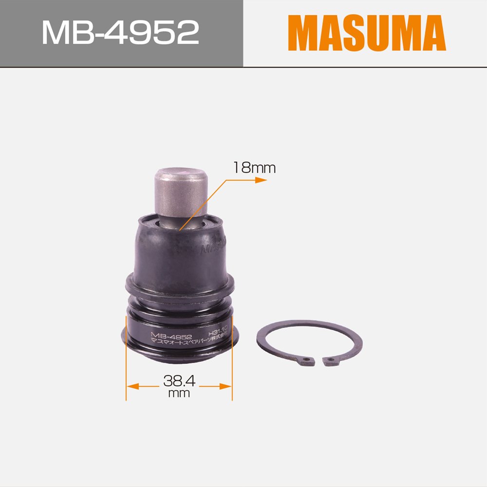MB-4952 MASUMA Auto Suspension Systems Front Axle Ball Joint 54500-1FU0B 40160ED00A 54500-1FU0B for NISSAN AD EXPERT