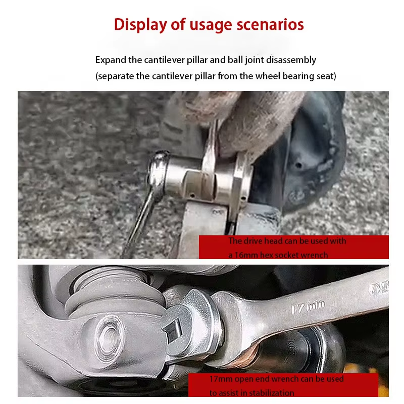 New Car Hydraulic Shock Absorber Removal Tool with Claw Strut Spreader Suspension Separator Manual Ball Joint Bushing Removal