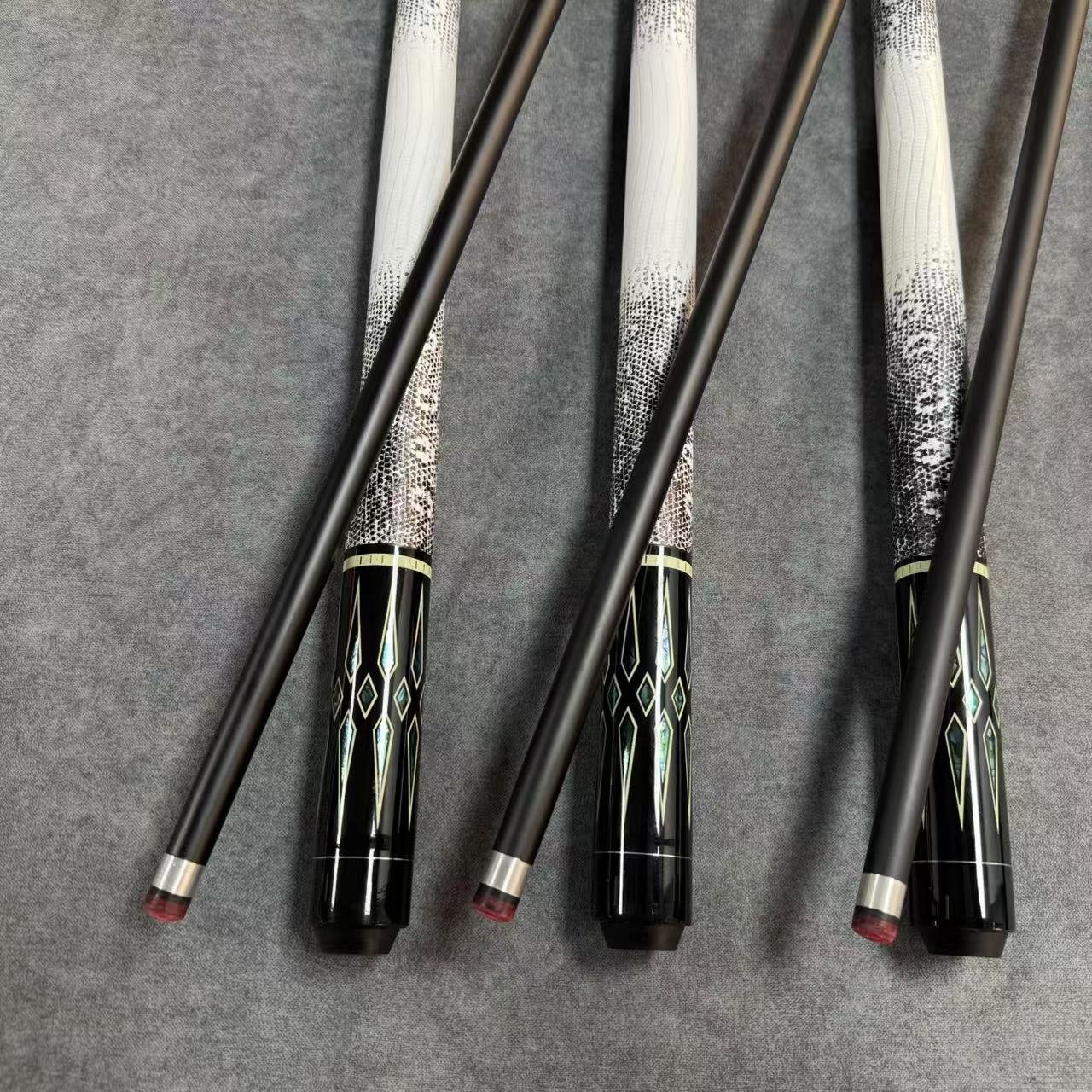 Chinese Manufacturer Growsport Wholesale 13Mm Maple Cue Stick Billiard Leather Grip with Explosion-proof Tail Plug