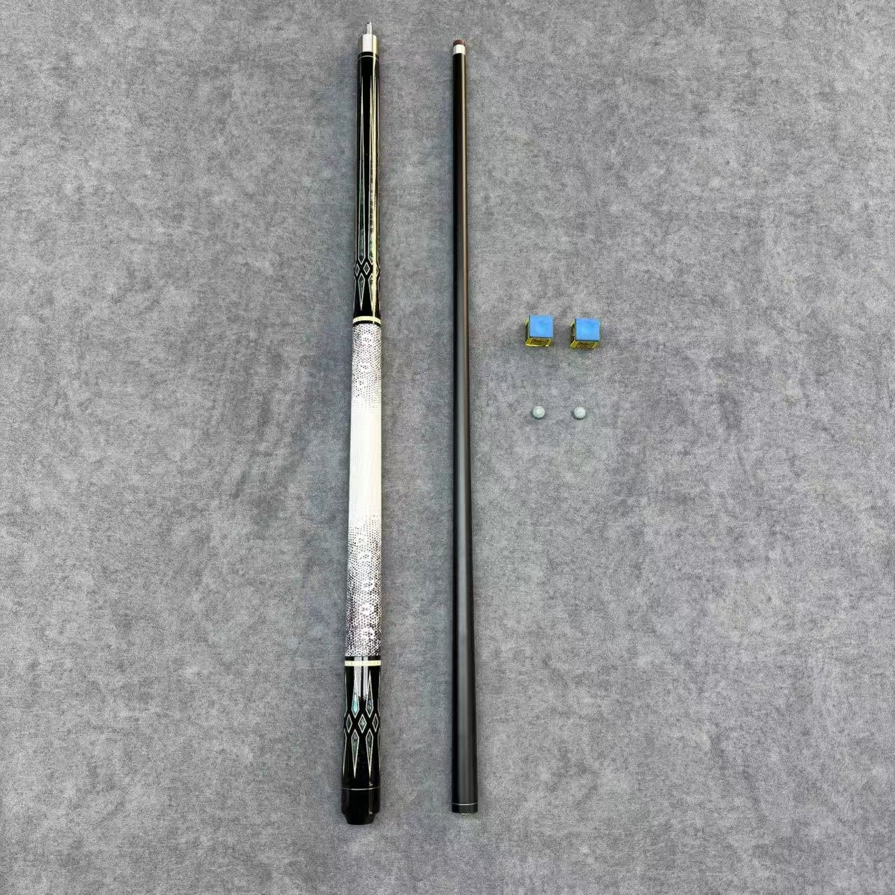 Chinese Manufacturer Growsport Wholesale 13Mm Maple Cue Stick Billiard Leather Grip with Explosion-proof Tail Plug
