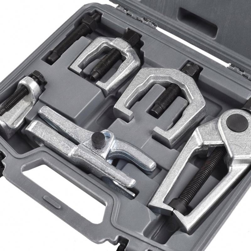 6pc Rod Tool Kit Ball Joint Separator Pitman Arm Puller Set