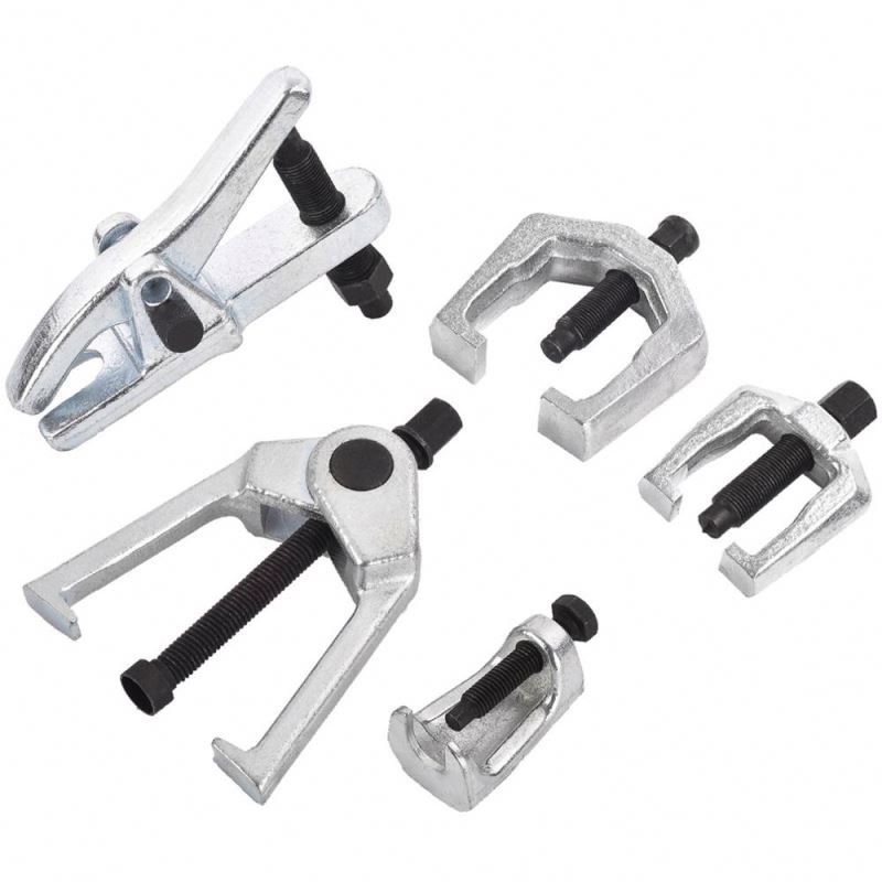 6pc Rod Tool Kit Ball Joint Separator Pitman Arm Puller Set