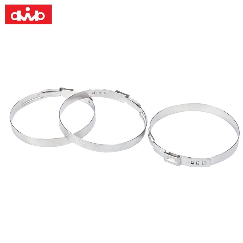 304 Stainless Steel CV Joint Boot Clamp for Automobile