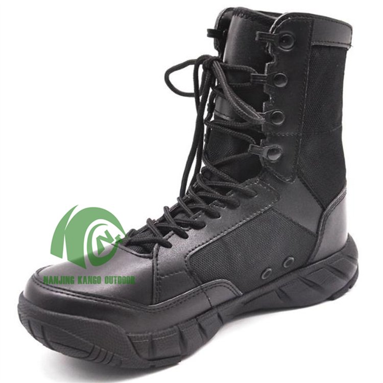 KANGO Safety Ladies Boots Leather Boots for Men Winter Thigh High Boots