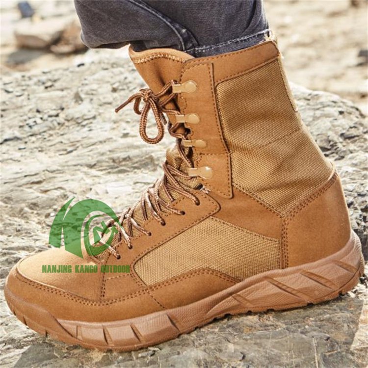 KANGO Safety Ladies Boots Leather Boots for Men Winter Thigh High Boots