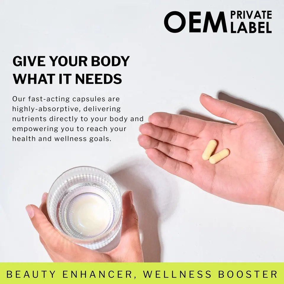 Natural Multi-Type I, II, III, V, and Type X Collagen Capsules Enhance Bone and Joint Health, Promote Healthy Hair and Nails
