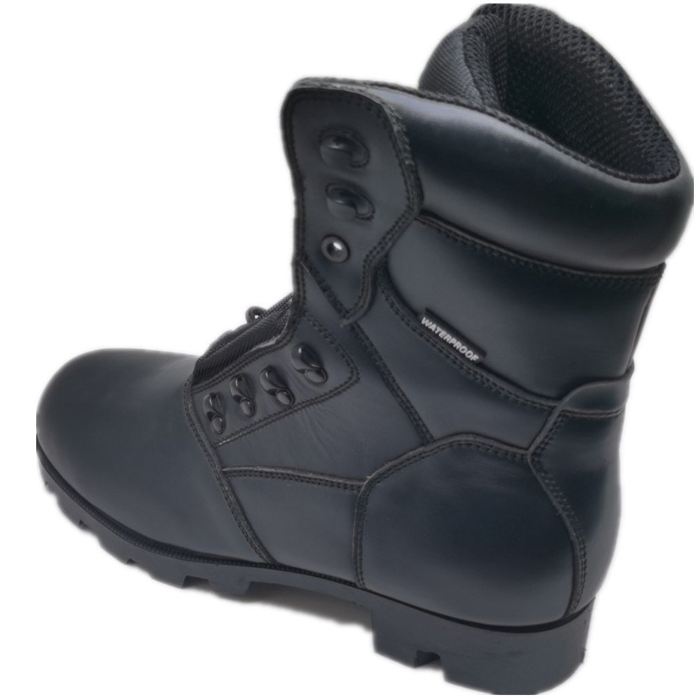 Gaomi Morning Glory Casual Boots Genuine Leather Ankle Boot Travel Hiking Security Rubber Tactical Boots