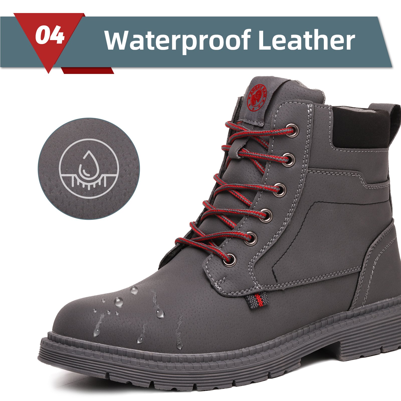JIANKUN CE Certified Unisex Tactical Boots Ladies Thigh High Steel Black Heels Apl lanvin Sneakers Steel Toe Men Snow