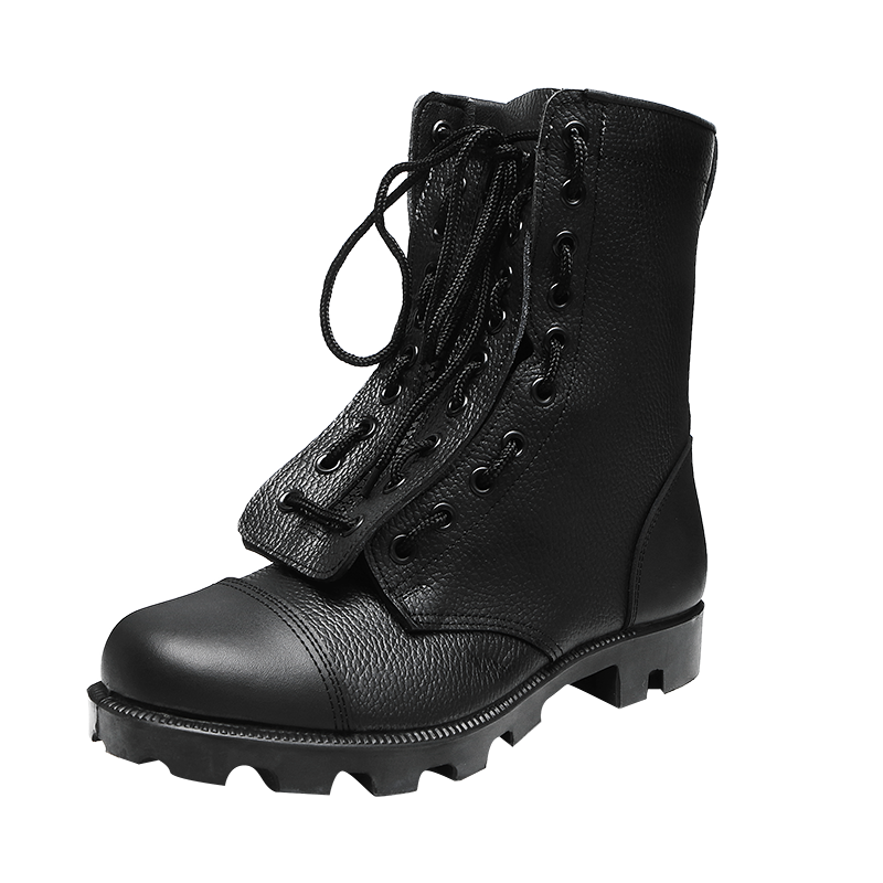 XINXING Factory High Quality Officer Molding Boots Split Leather Upper for Tactical Use