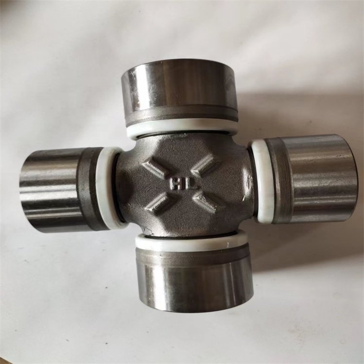 Steering Shaft Single U Joint Coupler Steering Adjustable Universal Joint Cross Bearing Cardan Joint Car Silver OEM Customized