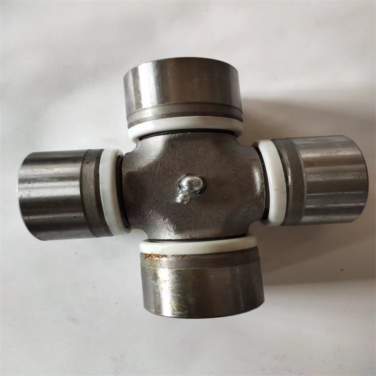 Steering Shaft Single U Joint Coupler Steering Adjustable Universal Joint Cross Bearing Cardan Joint Car Silver OEM Customized