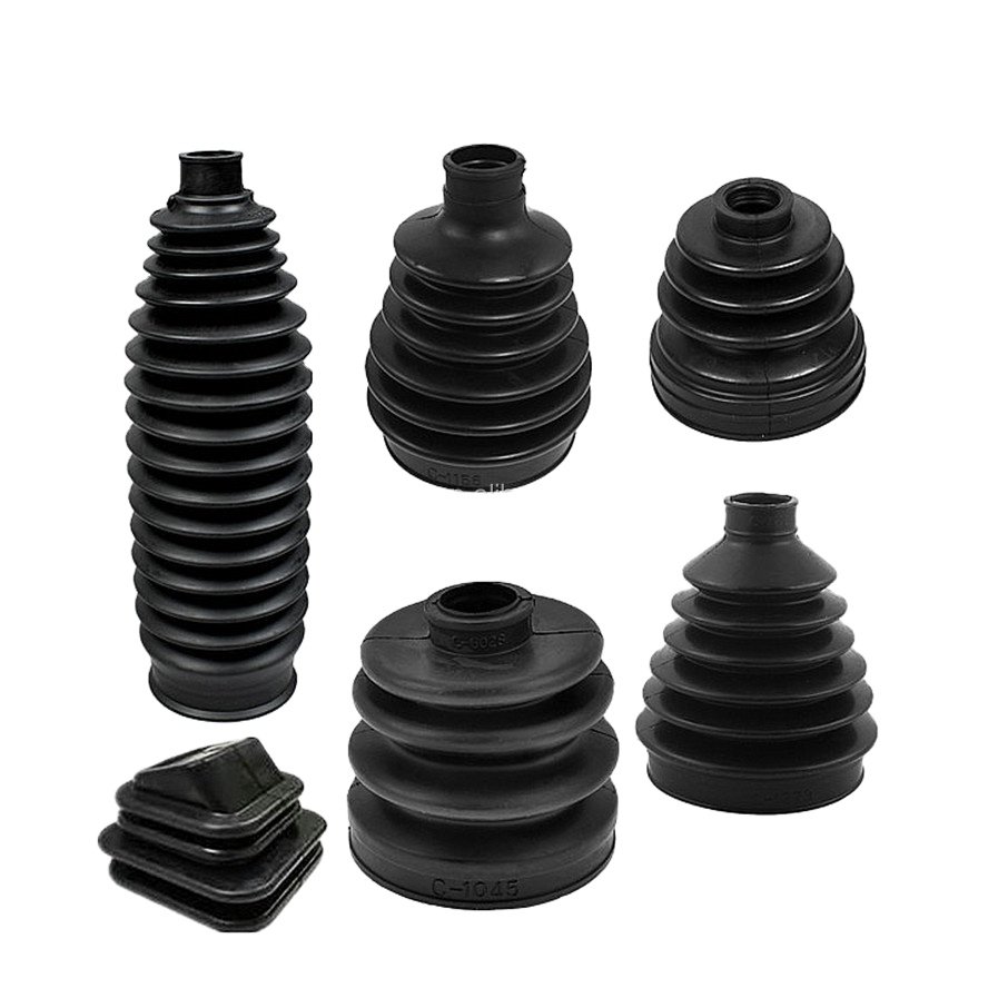 Auto Rubber Parts CV Joint Rubber Boots With Clamp